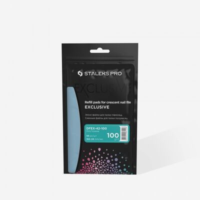 Staleks Recambio lima media luna exclusive 42 100 50und Staleks Recambio lima media luna exclusive 42 100 50und