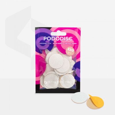 Staleks Recambio pododisc pro l 320 white 50und Staleks Recambio pododisc pro l 320 white 50und