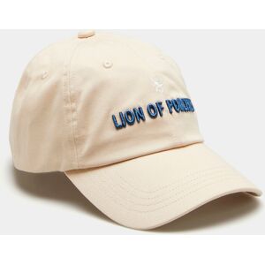 Lion of Porches Gorra con logotipo Beige