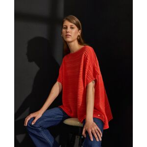 Lion of Porches Jersey poncho estructurado Laranja