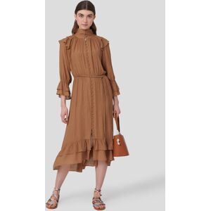 Lion of Porches Vestido Largo Beige Camel