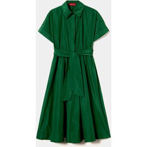 Lion of Porches Vestido midi Verde Bandera