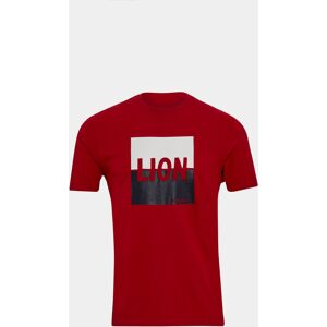 Lion of Porches Camiseta Rojo