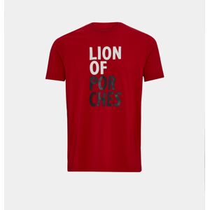 Lion of Porches Camiseta Rojo