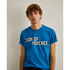 Lion of Porches Camiseta de manga corta Turquesa Oscuro