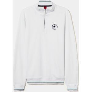 Lion of Porches Jersey con cremallera Blanco