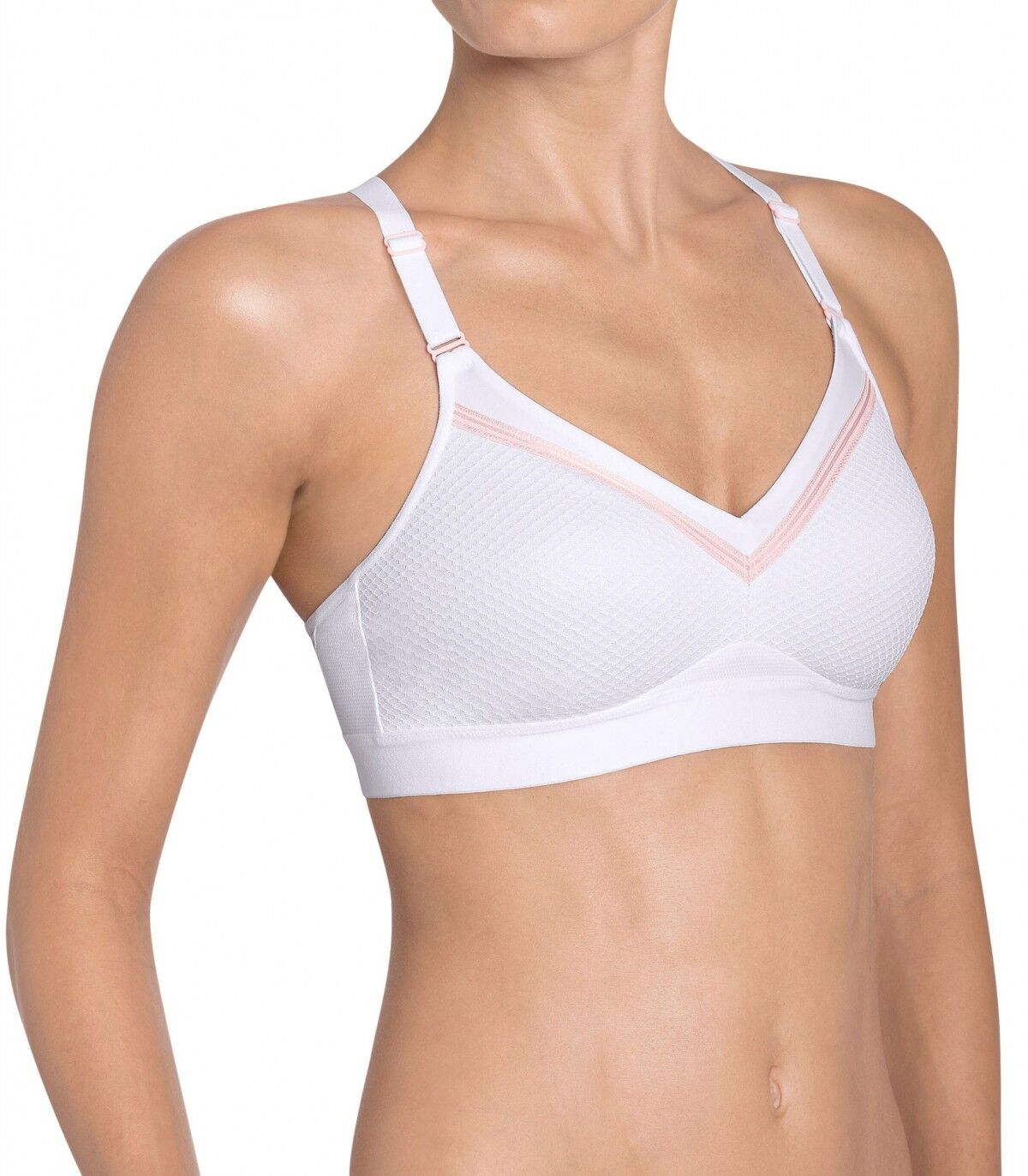 Sujetador Deportivo TRIUMPH Triaction Free Motion Color 003 Blanco 164116 100 Blanco D