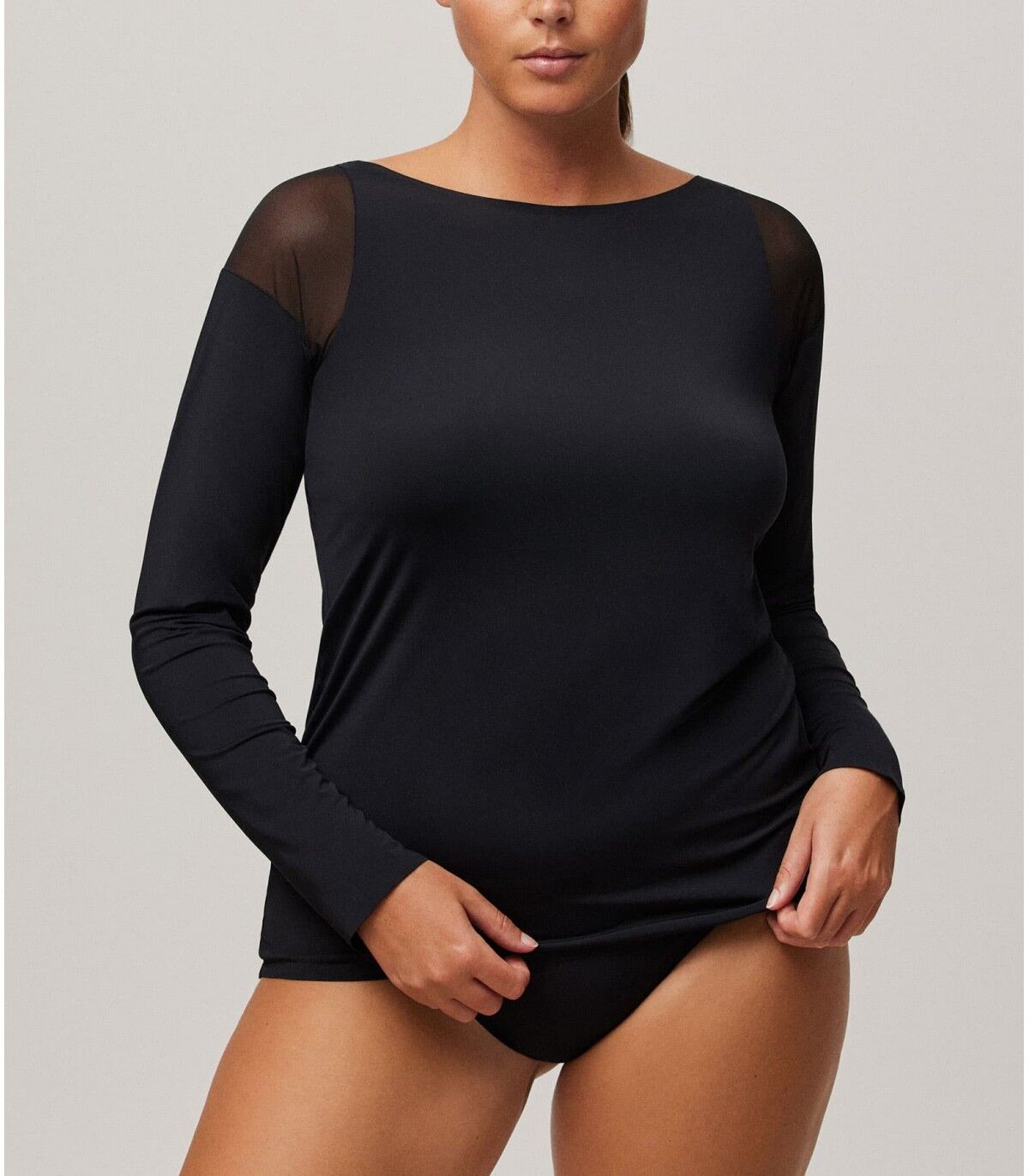 Camiseta Microfibra YSABEL MORA 10054 G/L Negro