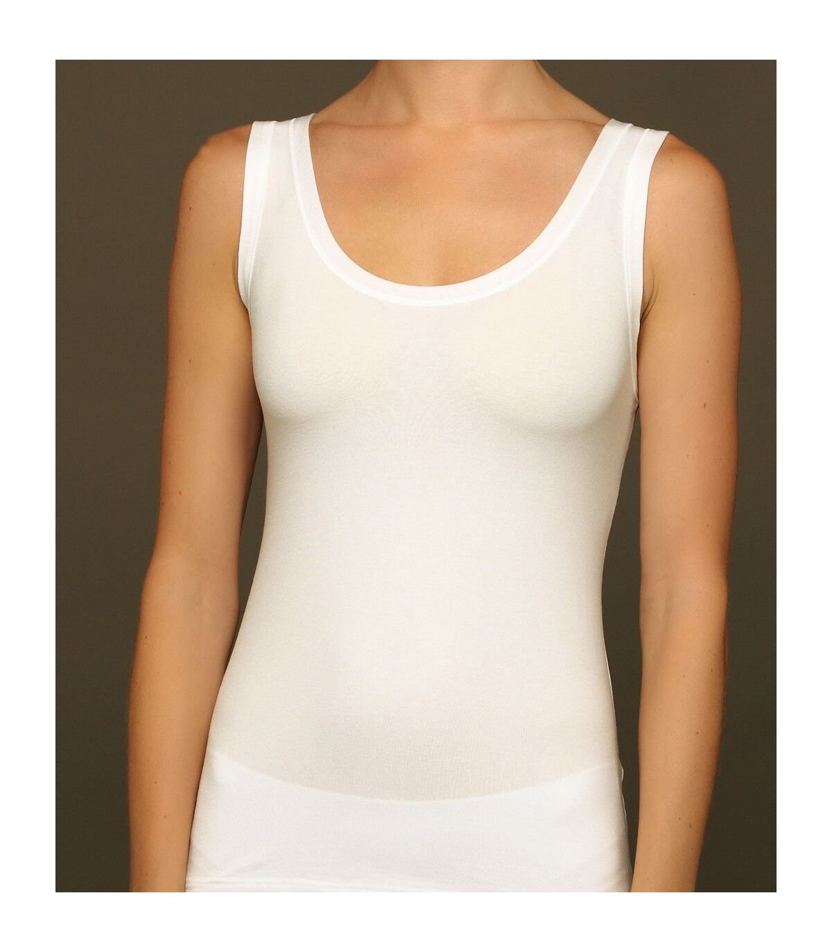 CAMISETA TENCEL/LYCRA AVET 75392 Blanco G