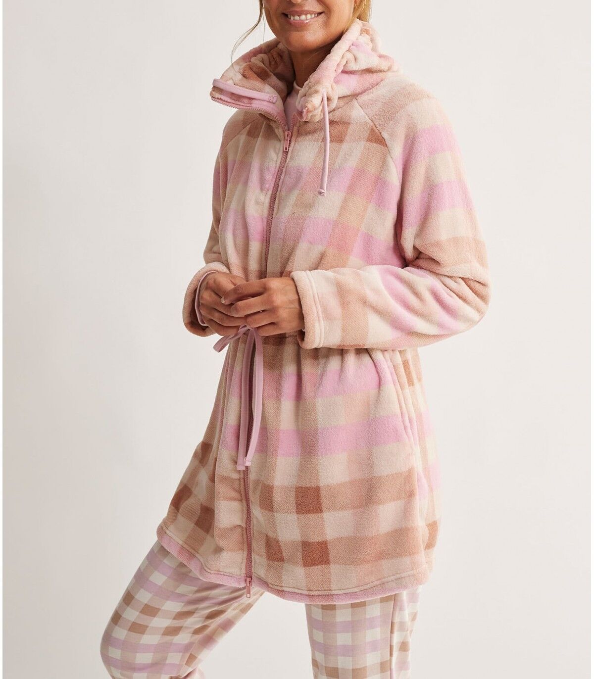 PROMISE Pijama Mujer 3 PIEZAS PROMISE N16923 Rosa SG/XL