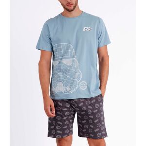 Pijama Hombre STAR WARS 60664 Celeste G/L