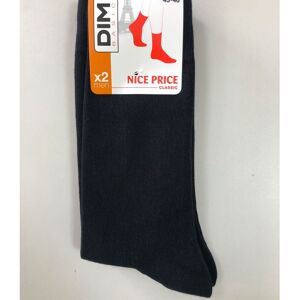 DIM. Pack OFERTA 2 Calcetines Caballero DIM 5U8 G(43-46) Negro