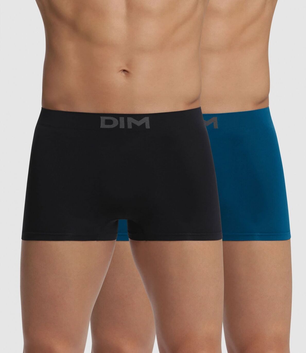 Pack 2 Boxer unno by DIM 5HH NEGRO/AZUL 95W M NEGRO/AZUL