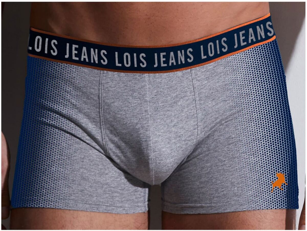 Boxer LOIS 48311 GRIS JASPEADO G/L Gris Jaspeado