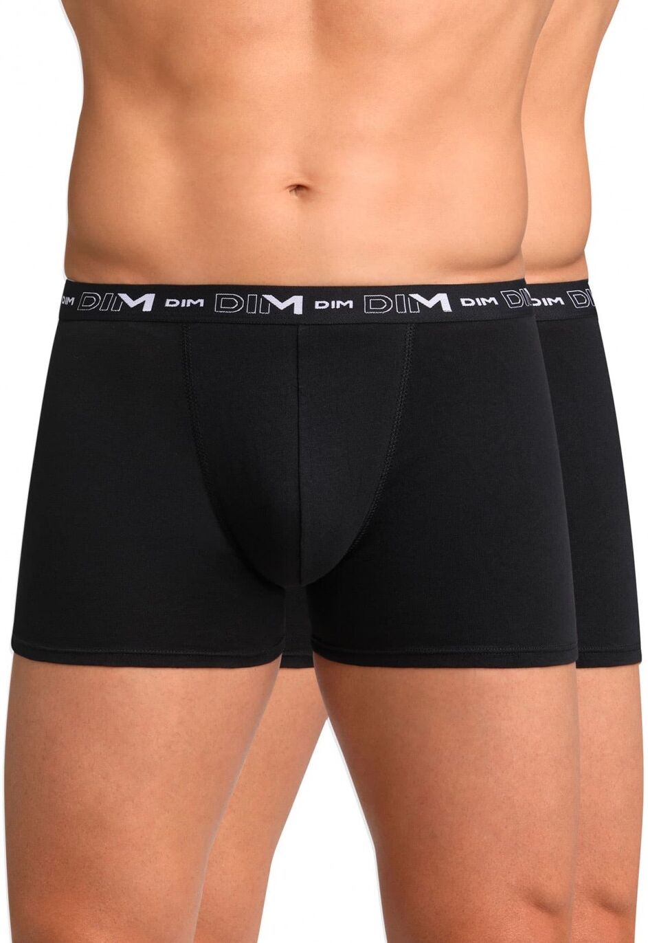 DIM. Pack 2 Boxer DIM 6596 NEGRO/NEGRO 0HZ Negro XXL