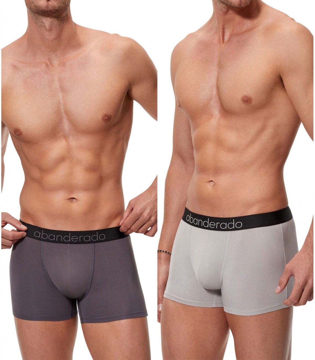 Pack 2 Boxer Abanderado Sensitive C7M 1QL Gris XL56