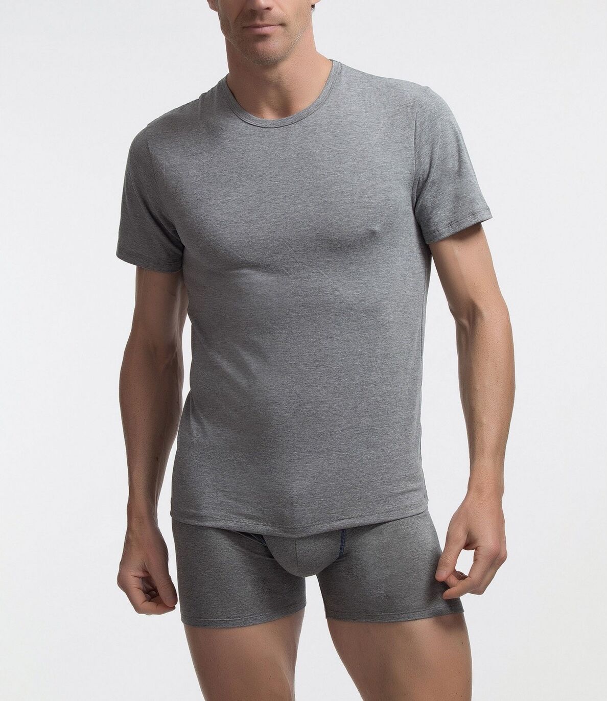 Camiseta Hombre ABANDERADO 40W Gris Vigoré M48