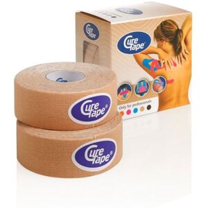 Cure Tape 2,5 cm x 5m Color natural (2 unidades)