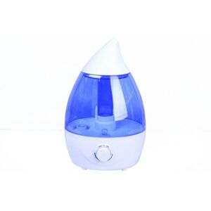 Humidificador por ultrasonidos: Capacidad 1,7 litros, salida de vapor regulable y depósito para esencias