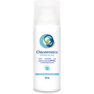 Crema facial oncológica SPF 50 Oncosmetics multiacción 50 ml: Crema de día hidratante, regeneradora, antiedad, con protección solar alta (SPF 50) y un suave toque de color. Cuidado facial durante la quimioterapia