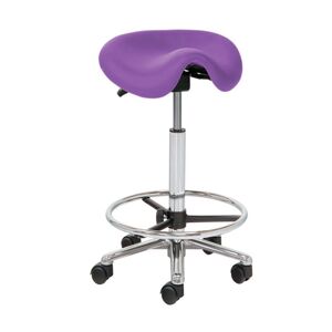 Taburete alto Kinefis Élite: Tipo pony o silla de montar con altura de 61 - 86 cm y reposapiés (Varios colores disponibles)