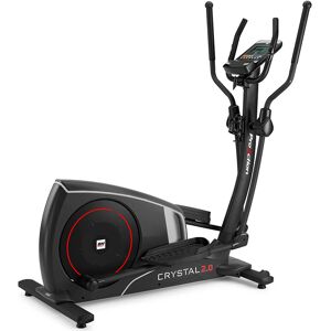 Bicicleta elíptica i.Crystal 2.0 BH Fitness con pantalla LCD: fácil acceso, diseño moderno y volante trasero