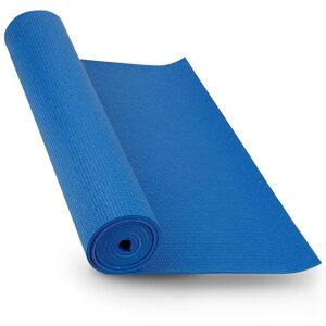 Esterilla de PVC: Ideal para practicar yoga y pilates en casa 183 x 61 x 1cm (Azul)