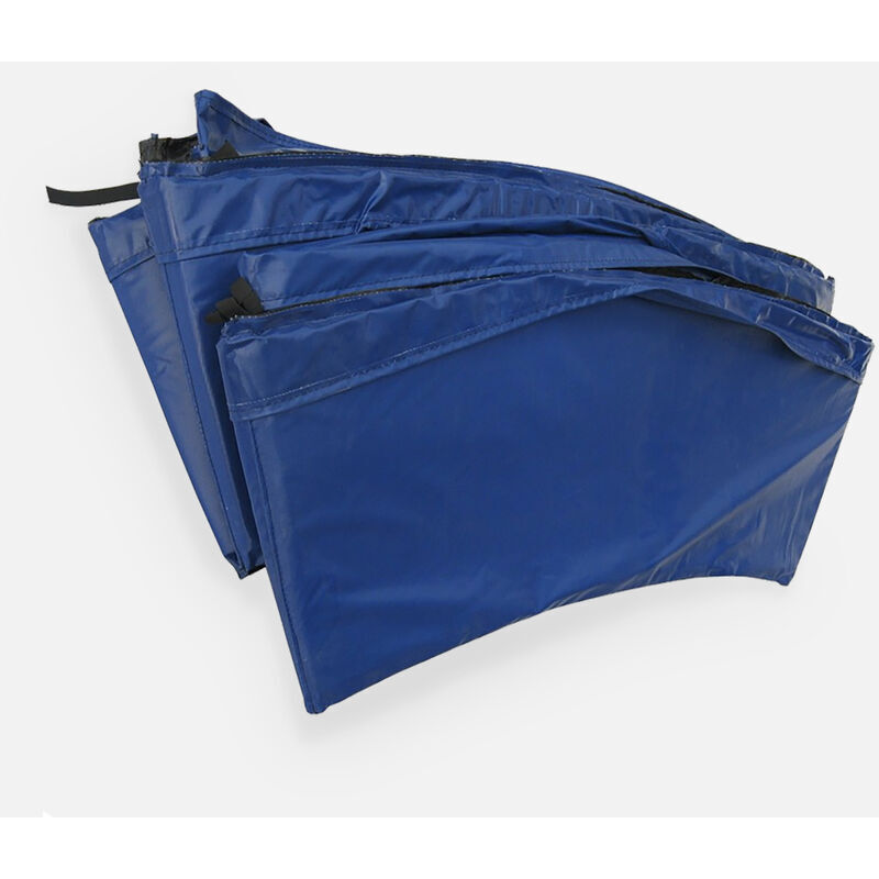 ALICE'S GARDEN Cojín protector de muelles azul para cama elástica 370 cm - Saturne XXL
