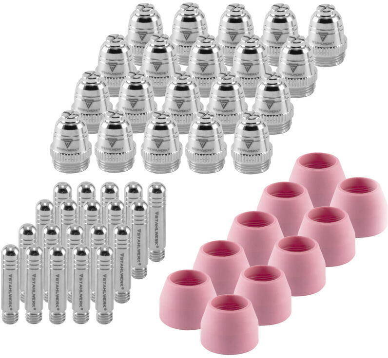 STAHLWERK conjunto de piezas de desgaste para antorcha de plasma AG-60/SG-55, STAHLWERK conjunto de piezas de desgaste para antorcha de plasma AG-60/SG-55,