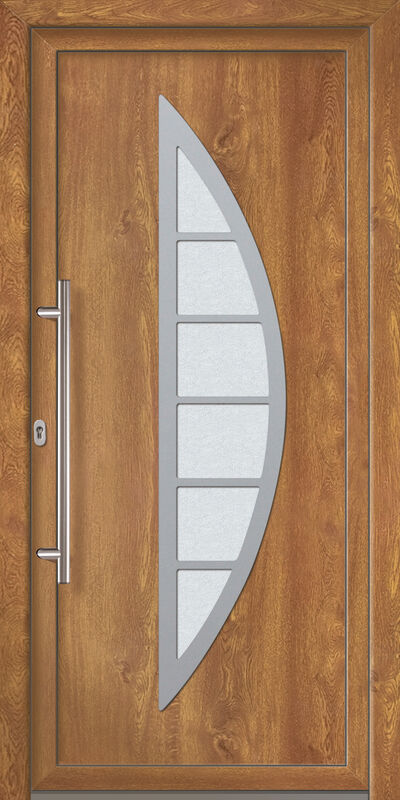 MEETH Puertas de casa exclusivo modelo 828 dentro: golden oak, fuera: golden MEETH Puertas de casa exclusivo modelo 828 dentro: golden oak, fuera: golden