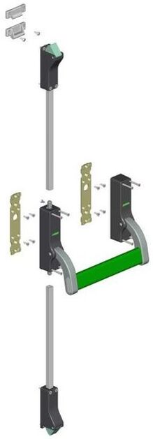 SAVIO Antipánico SAVIO CIRCEO de 2 Puntos Superior e Inferior normas CE SAVIO Antipánico SAVIO CIRCEO de 2 Puntos Superior e Inferior normas CE