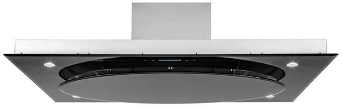 KLARSTEIN Secret Service campana extractora 220W Touch cristal LED - Klarstein