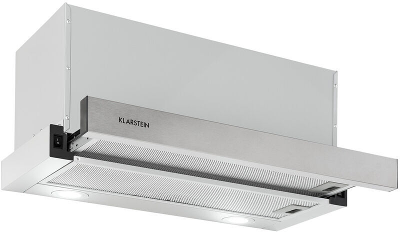 KLARSTEIN Viola Campana extractora de acero inoxidable de 59,6 cm 612m³/h EEC A KLARSTEIN Viola Campana extractora de acero inoxidable de 59,6 cm 612m³/h EEC A