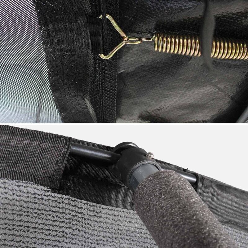 Alice's Garden - Cama elástica redonda Ø 370 cm gris con red de Alice's Garden - Cama elástica redonda Ø 370 cm gris con red de