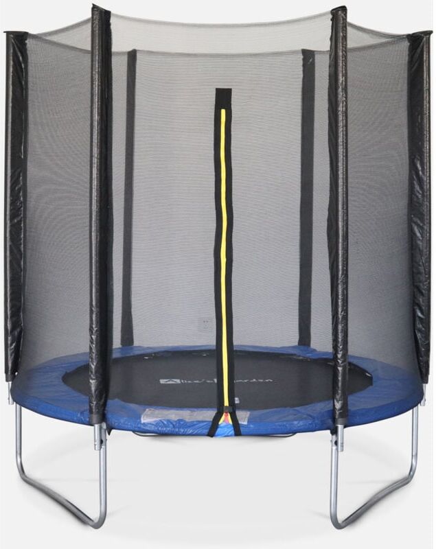 ALICE'S GARDEN Cama elástica 180 cm, Trampolín para niños, Azul, altura de la red de ALICE'S GARDEN Cama elástica 180 cm, Trampolín para niños, Azul, altura de la red de
