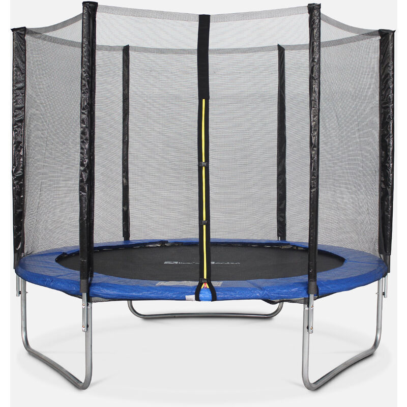 ALICE'S GARDEN Cama elástica 245 cm, Trampolín para niños azul, aguanta hasta 100 kg