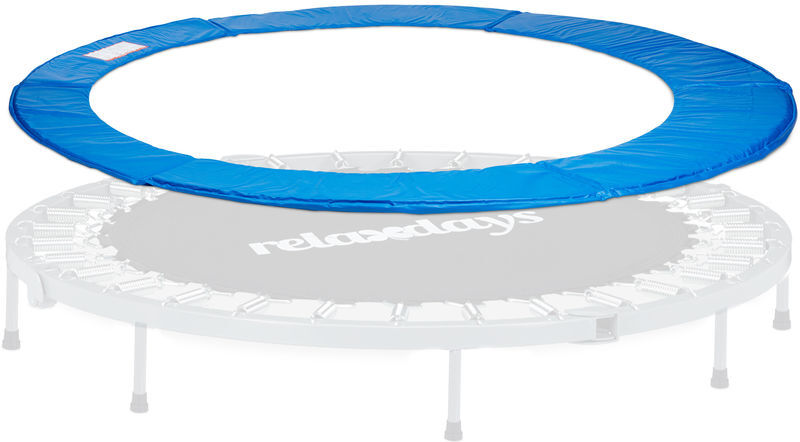 RELAXDAYS Cubierta Borde Cama Elástica, PVC-PE-EPE, Azul, 427 cm diámetro RELAXDAYS Cubierta Borde Cama Elástica, PVC-PE-EPE, Azul, 427 cm diámetro