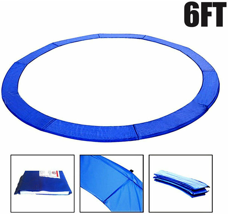 AUGIENB Funda de cojín de resorte de seguridad para trampolín redondo al aire AUGIENB Funda de cojín de resorte de seguridad para trampolín redondo al aire