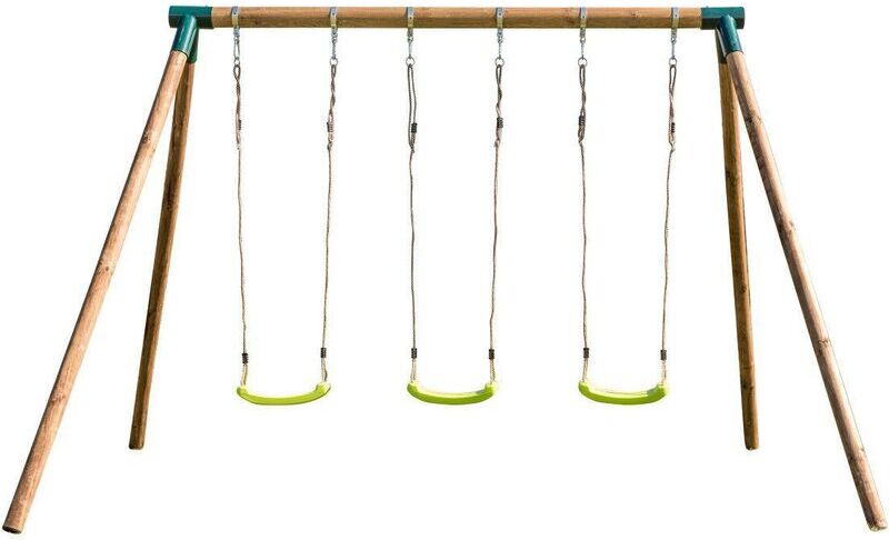 MASGAMES Columpio de madera triple Masgames ETNA MASGAMES Columpio de madera triple Masgames ETNA