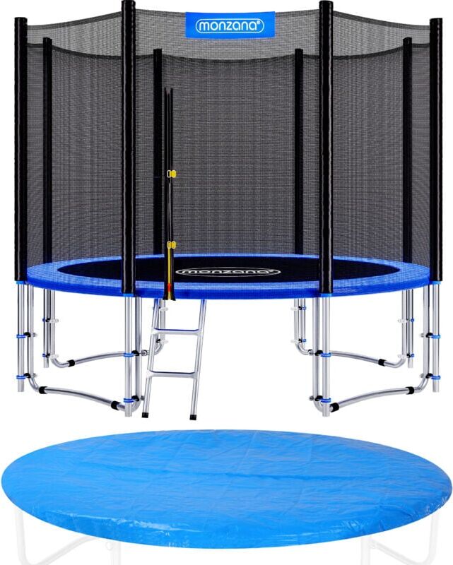 Monzana Trampolín para jardín set completo + cobertura cama elástica de Monzana Trampolín para jardín set completo + cobertura cama elástica de