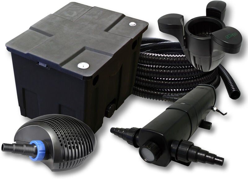 Wiltec - Kit Filtro de estanques 12000L 36W Clarificador CTF bajo Wiltec - Kit Filtro de estanques 12000L 36W Clarificador CTF bajo