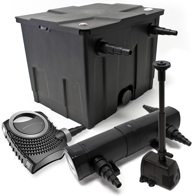 Wiltec - Set: Bio filtro para estanque 12.000 Wiltec - Set: Bio filtro para estanque 12.000