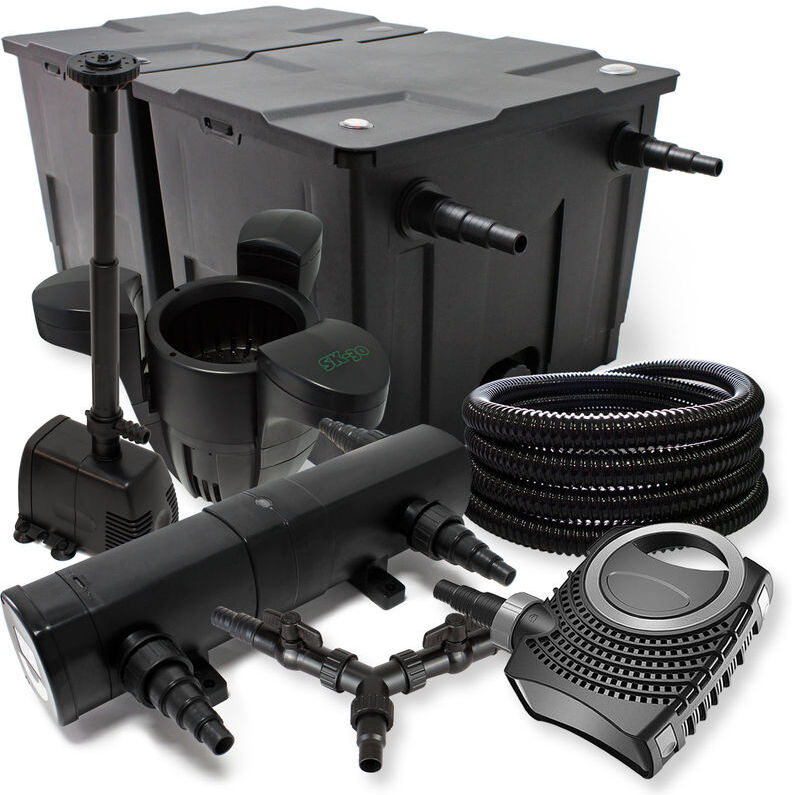 Wiltec - SunSun filtro 60000l Estanque 18W Clarificador neo8000 Wiltec - SunSun filtro 60000l Estanque 18W Clarificador neo8000