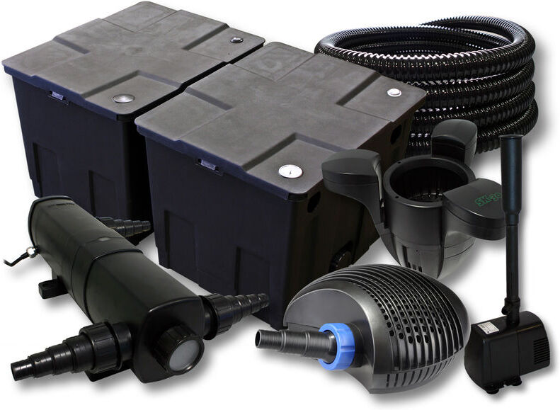 WILTEC SunSun filtro 60000l Estanque con 36W Clarificador 40W ECO Bomba 25m WILTEC SunSun filtro 60000l Estanque con 36W Clarificador 40W ECO Bomba 25m