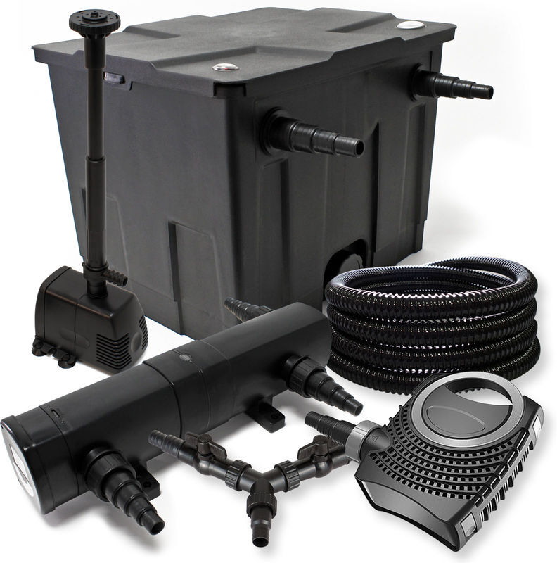 Wiltec - SunSun filtro para 12.000l Estanque 18W Clarificador neo8000 Wiltec - SunSun filtro para 12.000l Estanque 18W Clarificador neo8000