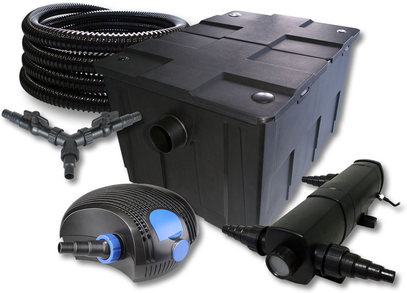 Wiltec - SunSun filtro para 60000l Estanque con 18W Clarificador y 100W Wiltec - SunSun filtro para 60000l Estanque con 18W Clarificador y 100W