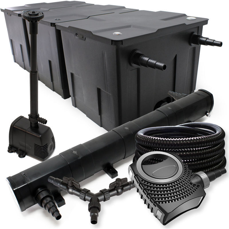 Wiltec - SunSun Kit filtro estanque 90000l 72W clarificador neo10000 Wiltec - SunSun Kit filtro estanque 90000l 72W clarificador neo10000