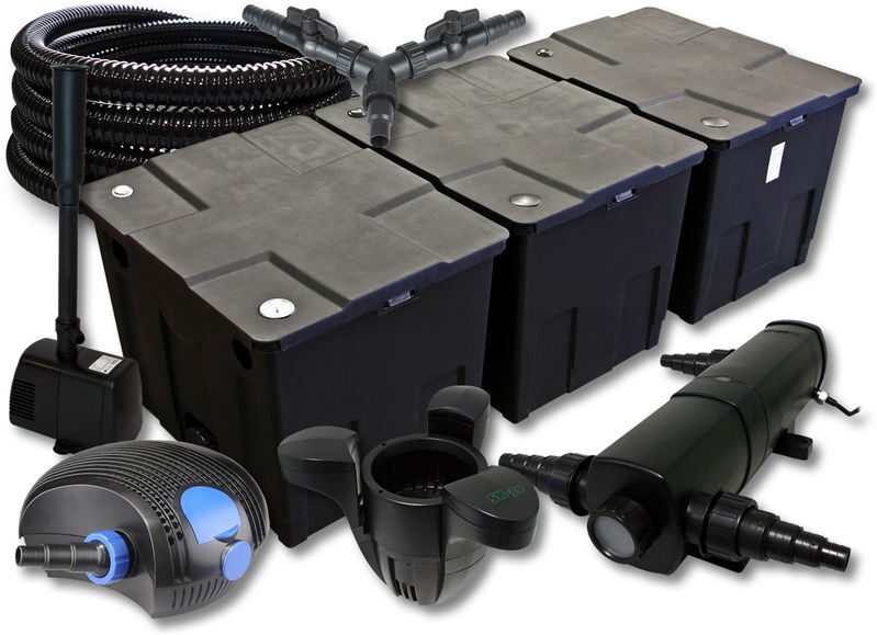 Wiltec - SunSun Kit Filtro estanque 90000l con 18W clarificador 100W Wiltec - SunSun Kit Filtro estanque 90000l con 18W clarificador 100W