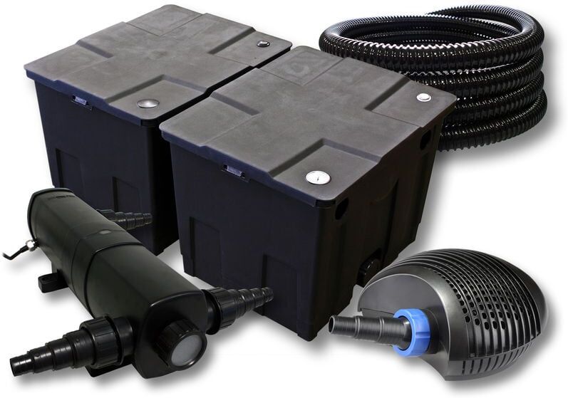 Wiltec - SUNSUN Kit filtro estanque para 60000l 36W Clarificador y 40W Wiltec - SUNSUN Kit filtro estanque para 60000l 36W Clarificador y 40W