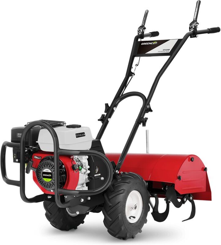 GREENCUT Motoazada GTC220X motor gasolina 4 tiempos de 208cc 7cv. Ancho trabajo GREENCUT Motoazada GTC220X motor gasolina 4 tiempos de 208cc 7cv. Ancho trabajo